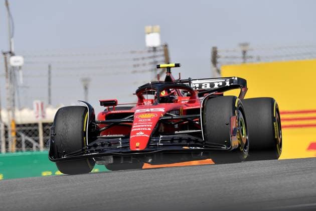 24 02 2023, Bahrain International Circuit, Sakhir, Formula 1 Test Drives in Bahrain 2023 , in picture Carlos Sainz Jr ESP , Scuderia Ferrari Sakhir Bahrain International Circuit Bahrain  eu-images-506