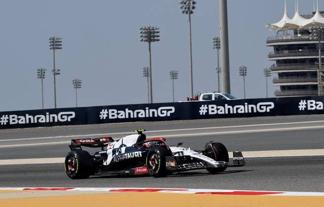 24 02 2023, Bahrain International Circuit, Sakhir, Formula 1 testing in Bahrain 2023 , in picture Yuki Tsunoda JPN , Scuderia AlphaTauri Sakhir Bahrain International Circuit Bahrain  eu-images-506