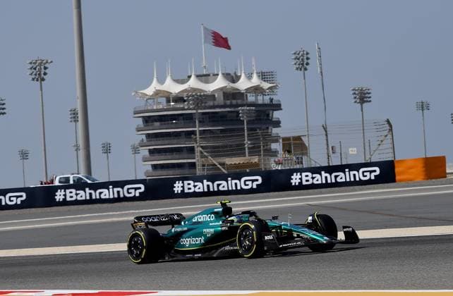 24 02 2023, Bahrain International Circuit, Sakhir, Formula 1 Test Drives in Bahrain 2023 , in picture Fernando Alonso ESP , Aston Martin Aramco Cognizant Formula One Team Sakhir Bahrain International Circuit Bahrain  eu-images-506