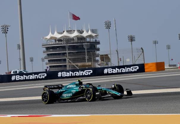 24 02 2023, Bahrain International Circuit, Sakhir, Formula 1 Test Drives in Bahrain 2023 , in picture Fernando Alonso ESP , Aston Martin Aramco Cognizant Formula One Team Sakhir Bahrain International Circuit Bahrain  eu-images-506