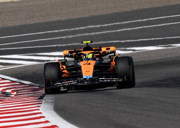 24 02 2023, Bahrain International Circuit, Sakhir, Formula 1 Test Drives in Bahrain 2023 , in picture Lando Norris GBR , McLaren F1 Team Sakhir Bahrain International Circuit Bahrain  eu-images-506