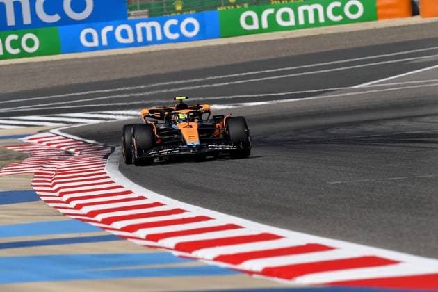 24 02 2023, Bahrain International Circuit, Sakhir, Formula 1 Test Drives in Bahrain 2023 , in picture Lando Norris GBR , McLaren F1 Team Sakhir Bahrain International Circuit Bahrain  eu-images-506