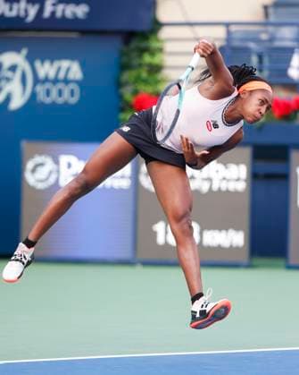 Coco Gauff Tennis Dubai Tennis Championships 2023 WTA Dubai Duty Free Tennis Stadium Dubai United Arab Emirates 24 February 2023 Copyright: xJuergenxHasenkopfx
