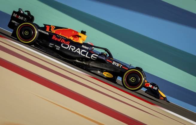BAHRAIN - Max Verstappen (Red Bull Racing) during the second day of testing at the Bahrain International Circuit ahead of the start of the Formula 1 season. ANP SEM VAN DER WAL Formula 1 Winter Testing 2023 xVIxANPxSportx xxANPxIVx 463531024 originalFilename: 463531024.jpg