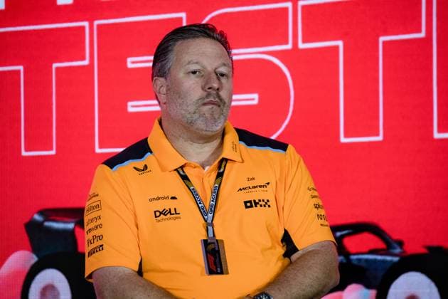 Formula 1 Pre Season Tests Bahrain Friday, 24 02 2023 Zak Brown, McLaren F1 Team Formula 1 Pre Season Tests Bahrain Friday, 24 02 2023 Copyright: xBEAUTIFULxSPORTS Erlhofx