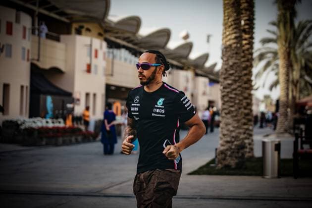 Formula 1 Pre Season Tests Bahrain Friday, 24 02 2023 Lewis Hamilton GBR Mercedes AMG F1 Team Formula 1 Pre Season Tests Bahrain Friday, 24 02 2023 Copyright: xBEAUTIFULxSPORTS Erlhofx