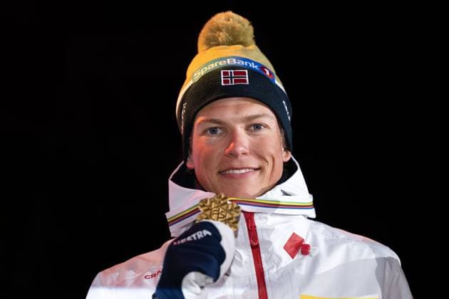 Nordic Skiing, World Championships in Planica, Mens Sprint Award Ceremony