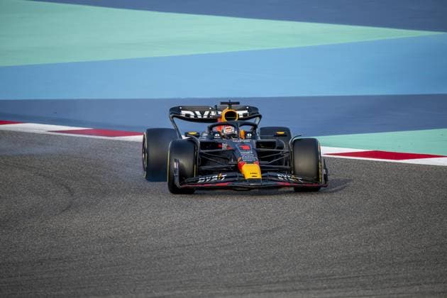 Sakhir - 24-02-2023, Bahrain, Max Verstappen at the Formula 1 Bahrain Winter Test Day 2 Formula 1 Bahrain Winter Test Day 2  x20008616x Copyright: