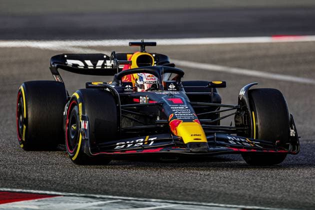 FORMULA 1 ARAMCO PRE-SEASON TESTING 2023, 24 02 2023 Max Verstappen 1 (NED), HONDA Red Bull Racing RB19 during Day 2 of the FORMULA 1 ARAMCO PRE-SEASON TESTING 2023 at the Bahrain International Circuit, Sakhir, Bahrain on 24 February 2023 Editorial Use Only Copyright: xPhilxDuncanx ESM-0696-0081