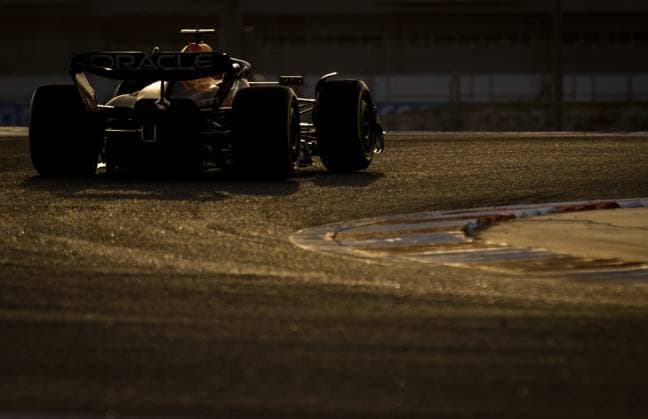 BAHRAIN - Max Verstappen (Red Bull Racing) during the second day of testing at the Bahrain International Circuit ahead of the start of the Formula 1 season. ANP SEM VAN DER WAL netherlands out - belgium out BAHREIN xVIxxIVx 463532819 originalFilename: 0203581282st.jpg