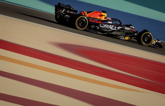 BAHRAIN - Max Verstappen (Red Bull Racing) during the second day of testing at the Bahrain International Circuit ahead of the start of the Formula 1 season. ANP SEM VAN DER WAL netherlands out - belgium out BAHREIN xVIxxIVx 463538707 originalFilename: 0203588043st.jpg
