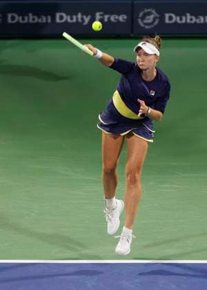 Barbora Krejcikova, Womens Singles, Final, Final Tennis Dubai Tennis Championships 2023 WTA Dubai Duty Free Tennis Stadium Dubai United Arab Emirates 25 February 2023 Copyright: xJuergenxHasenkopfx