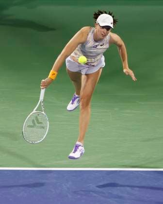 Iga Swiatek, Women Singles, Final, Final Tennis Dubai Tennis Championships 2023 WTA Dubai Duty Free Tennis Stadium Dubai United Arab Emirates 25 February 2023 Copyright: xJuergenxHasenkopfx