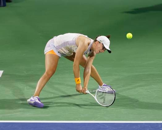 Iga Swiatek, Women Singles, Final, Final Tennis Dubai Tennis Championships 2023 WTA Dubai Duty Free Tennis Stadium Dubai United Arab Emirates 25 February 2023 Copyright: xJuergenxHasenkopfx