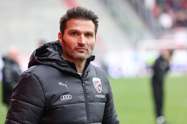 3 Liga FC Ingolstadt 04 Rot Weiss Essen after the game interview head coach Guerino Capretti FCI 3 Liga FC Ingolstadt 04 season 2022 2023 Rot Weiss Essen
