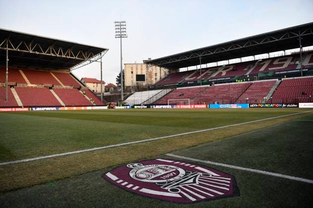 CFR Cluj v SS Lazio: Knockout Round Play-Off Leg Two - UEFA Europa Conference League CFR Cluj v SS Lazio: Knockout Round Play-Off Leg Two during the UEFA Europa Conference League at Constantin Radulescu Stadium on February 23, 2023 in Cluj-Napoca, Romania. (Photo by Alex Nicodim NurPhoto) Cluj-Napoca Romania  Copyright: xAlexxNicodimx originalFilename:nicodim-notitle230223_npp1Z.jpg