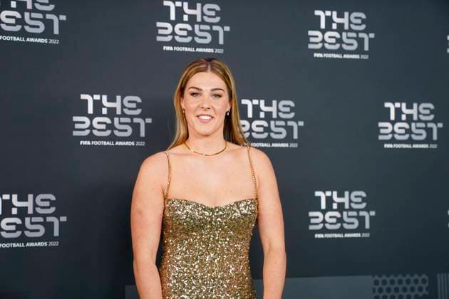 Entertainment Bilder des Tages Sport Bilder des Tages Paris, France, February 27th 2023: Manchester United, ManU and England goalkeeper Mary Earps arrives at The Best FIFA Football Awards 2022 at Salle Pleyel in Paris, France. (Daniela Porcelli SPP) Copyright: xDanielaxPorcellix xSPPx spp-en-DaPoSp-djp270223-100943