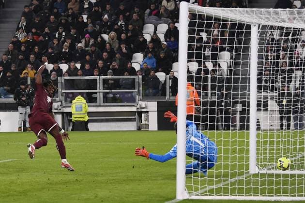 Foto Fabio Ferrari LaPresse 28 Febbraio 2023 - Torino, Italia - calcio - ESCLUSIVA TORINO FC- Juventus vs Torino - Campionato italiano di calcio Serie A TIM 2022 2023 - Juventus Stadium. Nella foto: goal Yann Karamoh (Torino Football Club) 0-1 February 28, 2023 Turin, Italy - sport, calcio - Exclusive Torino Fc-Juventus vs Torino - Italian Serie A Football Championship 2022 2023 - Juventus Stadium. In the pic: goal Yann Karamoh (Torino Football Club) 0-1  Copyright: xFabioxFerrari LaPressex