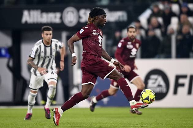 Foto Fabio Ferrari LaPresse 28 Febbraio 2023 - Torino, Italia - calcio - ESCLUSIVA TORINO FC- Juventus vs Torino - Campionato italiano di calcio Serie A TIM 2022 2023 - Juventus Stadium. Nella foto: Yann Karamoh (Torino Football Club) February 28, 2023 Turin, Italy - sport, calcio - Exclusive Torino Fc-Juventus vs Torino - Italian Serie A Football Championship 2022 2023 - Juventus Stadium. In the pic: Yann Karamoh (Torino Football Club)  Copyright: xFabioxFerrari LaPressex