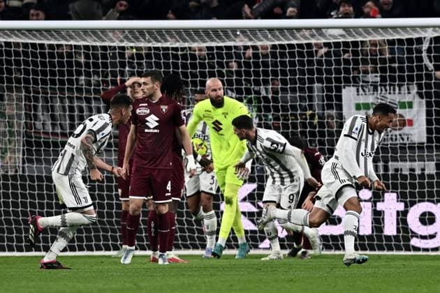 Db Torino 28 02 2023 - campionato di calcio serie A Juventus-Torino foto Daniele Buffa Image nella foto: esultanza gol Danilo 
