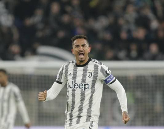 Danilo of Juventus celebrating after a goal during the Italian Serie A, football match between Juventus Fc and Torino Fc, on 28 February 2023 at Allianz Stadium, Turin, Italy. Photo Ndrerim Kaceli  Copyright: xNderimxKaceli LiveMediax xipa-agx xLivexMediax 0 IPA_IPA36415082