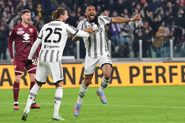 Photo Tano Pecoraro LaPresse February 28, 2023 - Turin, Italy Soccer Juventus vs Torino - Italian Serie A Football Championship 2022 2023 - Allianz StadiumIn the photo: bremer exultation  Copyright: xTanoxPecoraro LaPressex