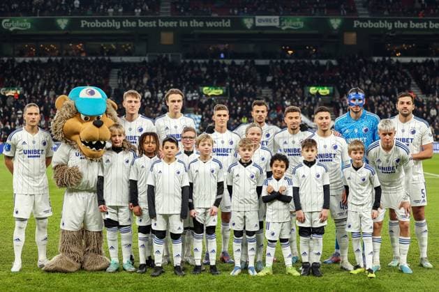 FC Copenhagen v Vejle Boldklub, Danish DBU Cup football, Copenhagen, Denmark Copenhagen, Denmark. 01st, March 2023. The starting-11 of FC Copenhagen for the DBU Cup match between FC Copenhagen and Vejle Boldklub at Parken in Copenhagen. Copenhagen Denmark  Copyright: xGonzalesxPhoto RunexMathiesenx
