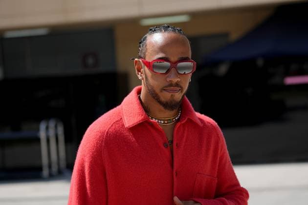 Formula 1 Gulf Air Bahrain Grand Prix 2023 02 03 2023, Bahrain International Circuit, Sakhir, Formula 1 Gulf Air Bahrain Grand Prix 2023 ,in picture Lewis Hamilton GBR , Mercedes AMG Petronas Formula One Team nordphotoxGmbHx xBratic nph00250