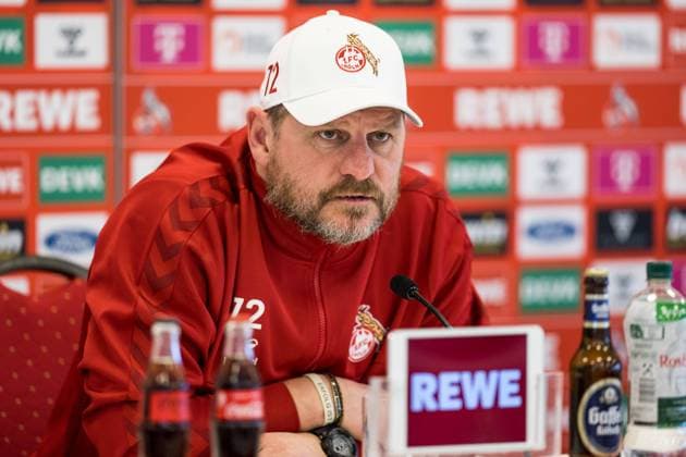 Sport Themen der Woche KW09 Sport Bilder des Tages 1. FC Koeln Pressekonferenz; 02.03.2023 Steffen Baumgart (Trainer 1. FC Koeln) Pressekonferenz 1. FC Koeln; Geissbockheim, 02.03.2023 *** 1 FC Koeln press conference 02 03 2023 Steffen Baumgart coach 1 FC Koeln press conference 1 FC Koeln Geissbockheim, 02 03 2023 Copyright: xBEAUTIFULxSPORTS Wunderlx
