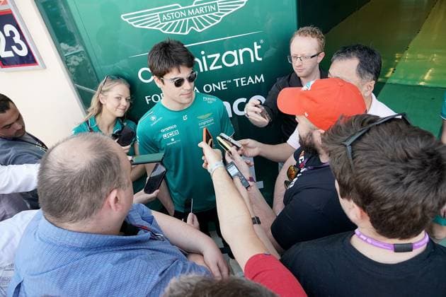 Formula 1 Gulf Air Bahrain Grand Prix 2023 02 03 2023, Bahrain International Circuit, Sakhir, Formula 1 Gulf Air Bahrain Grand Prix 2023 ,in picture Lance Stroll CAN , Aston Martin Aramco Cognizant Formula One Team nordphotoxGmbHx xBratic nph00250