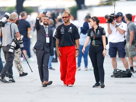 44 Lewis Hamilton GBR, Mercedes AMG Petronas F1 Team , F1 Grand Prix of Bahrain at Bahrain International Circuit on March 2, 2023 in Sakhir, Bahrain Photo by HOCH ZWEI Sakhir Bahrain
