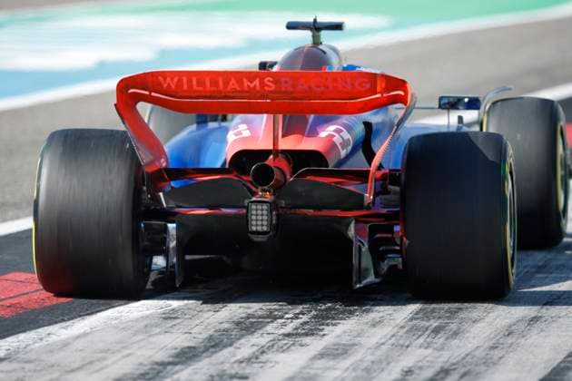 23 ALBON Alexander (tha), Williams Racing FW45, action during the Formula 1 Gulf Air Bahrain Grand Prix 2023, 1st round of the 2023 FIA Formula One World Championship, WM, Weltmeisterschaft from March 2 3 to 5, 2023 on the Bahrain International Circuit, in Sakhir, Bahrain - F1 - BAHRAIN GRAND PRIX 2023 DPPI Panoramic  _R3_7914