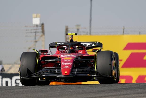 Formula 1 Gulf Air Bahrain Grand Prix 2023 03 03 2023, Bahrain International Circuit, Sakhir, Formula 1 Gulf Air Bahrain Grand Prix 2023 ,in picture Carlos Sainz Jr ESP , Scuderia Ferrari nordphotoxGmbHx xBratic nph00250