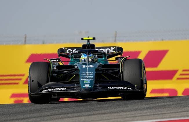 03 03 2023, Bahrain International Circuit, Sakhir, Formula 1 Gulf Air Bahrain Grand Prix 2023 ,in picture Fernando Alonso ESP , Aston Martin Aramco Cognizant Formula One Team Sakhir Bahrain International Circuit Bahrain  eu-images-506