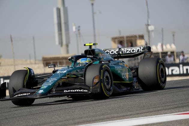 Formula 1 Gulf Air Bahrain Grand Prix 2023 03 03 2023, Bahrain International Circuit, Sakhir, Formula 1 Gulf Air Bahrain Grand Prix 2023 ,in picture Fernando Alonso ESP , Aston Martin Aramco Cognizant Formula One Team nordphotoxGmbHx xBratic nph00250