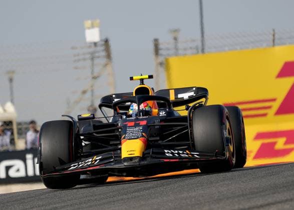 Formula 1 Gulf Air Bahrain Grand Prix 2023 03 03 2023, Bahrain International Circuit, Sakhir, Formula 1 Gulf Air Bahrain Grand Prix 2023 ,in picture Sergio Perez MEX , Oracle Red Bull Racing nordphotoxGmbHx xBratic nph00250