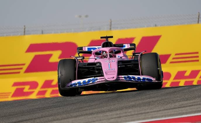Formula 1 Gulf Air Bahrain Grand Prix 2023 03 03 2023, Bahrain International Circuit, Sakhir, Formula 1 Gulf Air Bahrain Grand Prix 2023 ,in picture Esteban Ocon FRA , BWT Alpine F1 Team nordphotoxGmbHx xBratic nph00250