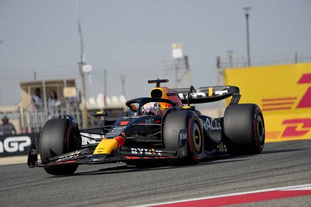Formula 1 Gulf Air Bahrain Grand Prix 2023 03 03 2023, Bahrain International Circuit, Sakhir, Formula 1 Gulf Air Bahrain Grand Prix 2023 ,in picture Max Verstappen NLD , Oracle Red Bull Racing nordphotoxGmbHx xBratic nph00250