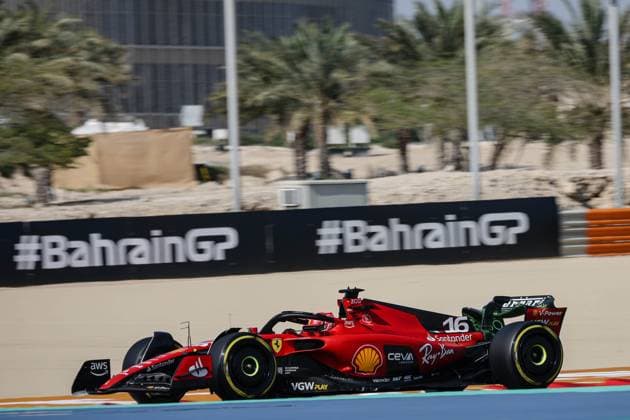 16 Charles Leclerc (MCO, Scuderia Ferrari), F1 Grand Prix of Bahrain at Bahrain International Circuit on March 3, 2023 in Sakhir, Bahrain. (Photo by HOCH ZWEI Italy Photo Press) (Verwendung nur in Deutschland - GERMANY ONLY) *** 16 Charles Leclerc MCO, Scuderia Ferrari , F1 Grand Prix of Bahrain at Bahrain International Circuit on March 3, 2023 in Sakhir, Bahrain Photo by HOCH ZWEI Italy Photo Press Use in Germany GERMANY ONLY 