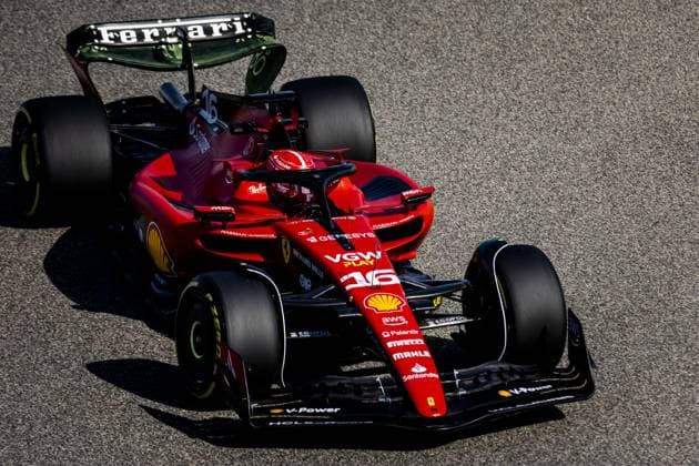 BAHRAIN - Charles Leclerc (Ferrari) during the first free practice session at the Bahrain International Circuit in the Sakhir desert area ahead of the Bahrain Grand Prix. ANP SEM VAN DER WAL F1 Grand Prix of Bahrain - Practice 2023 xVIxANPxSportx xxANPxIVx 464066767 originalFilename: 464066767.jpg