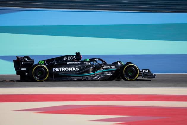 George Russell UK, Mercedes AMG PETRONAS Formula One Team 63 BHR, Formula 1, Bahrain International, Bahrain 03 03 23 BHR, Formula 1, Bahrain International Circuit, 03 03 23 Sakhir Copyright: xFoto:xEIBNER ThomasxFuesslerx EP_tfr