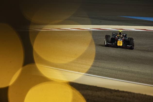 Sport Bilder des Tages 10 HADJAR Isack (fra), Hitech Grand Prix, Dallara F2, action during the 1st round of the 2023 FIA Formula 2 Championship from March 2 to 5, 2023 on the Bahrain International Circuit, in Sakhir, Bahrain - AUTO - FORMULA 2 2023 - BAHRAIN DPPI Panoramic  03323001__R3_9525