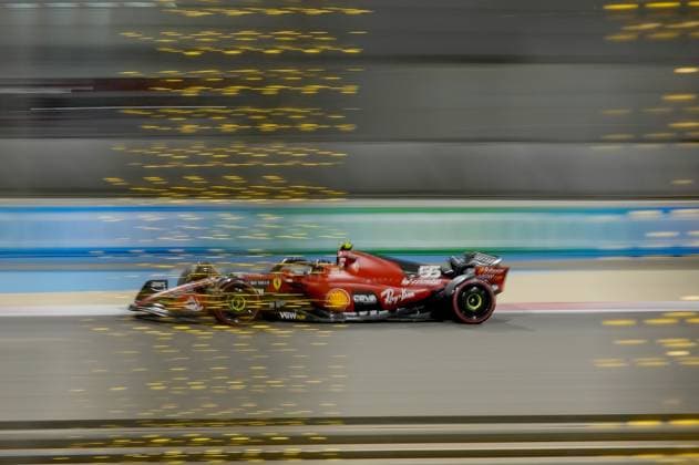 03 03 2023, Bahrain International Circuit, Sakhir, Formula 1 Gulf Air Bahrain Grand Prix 2023 ,in picture Carlos Sainz Jr ESP , Scuderia Ferrari Sakhir Bahrain International Circuit Bahrain  eu-images-506