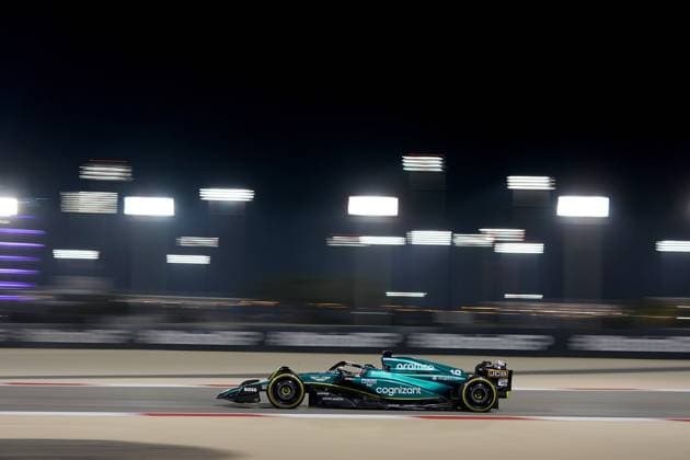03 03 2023, Bahrain International Circuit, Sakhir, Formula 1 Gulf Air Bahrain Grand Prix 2023 ,in picture Lance Stroll CAN , Aston Martin Aramco Cognizant Formula One Team Sakhir Bahrain International Circuit Bahrain  eu-images-506