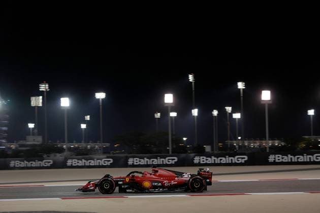 Formula 1 Gulf Air Bahrain Grand Prix 2023 03 03 2023, Bahrain International Circuit, Sakhir, Formula 1 Gulf Air Bahrain Grand Prix 2023 ,in picture Charles Leclerc MCO , Scuderia Ferrari nordphotoxGmbHx xBratic nph00250