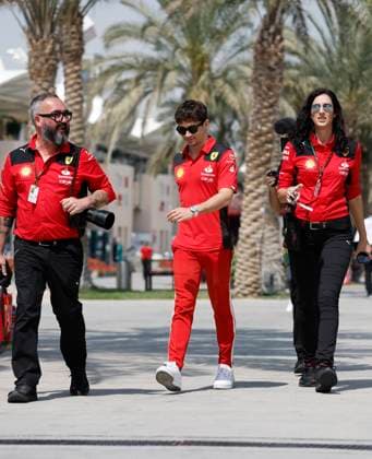 16 Charles Leclerc MCO, Scuderia Ferrari , F1 Grand Prix of Bahrain at Bahrain International Circuit on March 4, 2023 in Sakhir, Bahrain Photo by HOCH ZWEI Sakhir Bahrain
