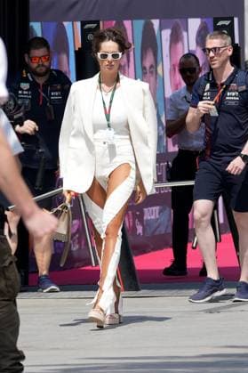 04 03 2023, Bahrain International Circuit, Sakhir, Formula 1 Gulf Air Bahrain Grand Prix 2023 ,in picture Egle Ruskyte, wife of Nico Hülkenberg DEU , Moneygram Haas F1 Team Sakhir Bahrain International Circuit Bahrain  eu-images-506