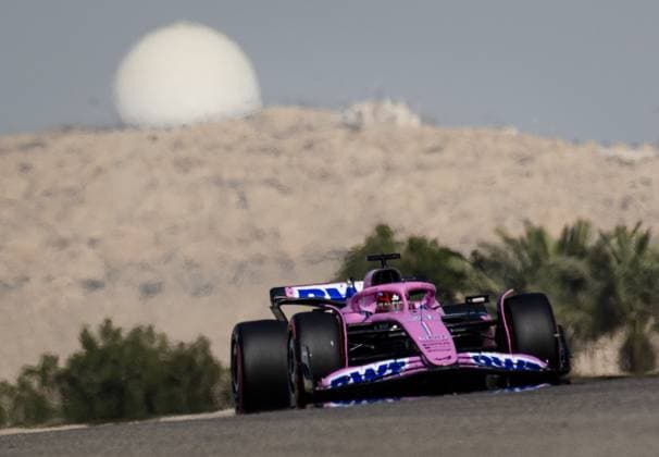 BAHRAIN - Esteban Ocon (Alpine) during the third free practice session at the Bahrain International Circuit in the Sakhir desert area ahead of the Bahrain Grand Prix. ANP SEM VAN DER WAL F1 Grand Prix of Bahrain - Practice 2023 xVIxANPxSportx xxANPxIVx 464134929 originalFilename: 464134929.jpg
