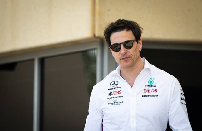 Toto Wolff Mercedes AMG PETRONAS Formula One Team, Team Principal BHR, Formula 1, Bahrain International, Bahrain 04 03 23 BHR, Formula 1, Bahrain International Circuit, 04 03 23 Sakhir Copyright: xFoto:xEIBNER ThomasxFuesslerx EP_tfr
