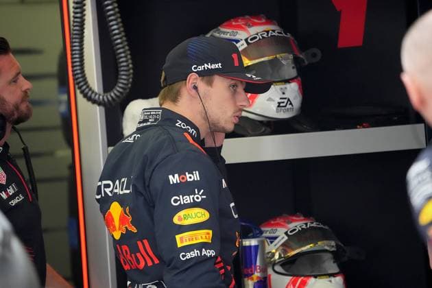 Formula 1 Gulf Air Bahrain Grand Prix 2023 04 03 2023, Bahrain International Circuit, Sakhir, Formula 1 Gulf Air Bahrain Grand Prix 2023 ,in picture Max Verstappen NLD , Oracle Red Bull Racing nordphotoxGmbHx xBratic nph00250